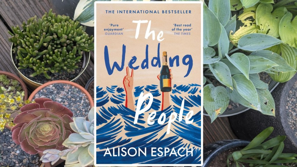 The Wedding People cover over photo of succulents and hosta